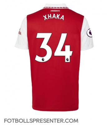 Arsenal Granit Xhaka #34 Hemma Matchtröja 2022-23 Kortärmad
